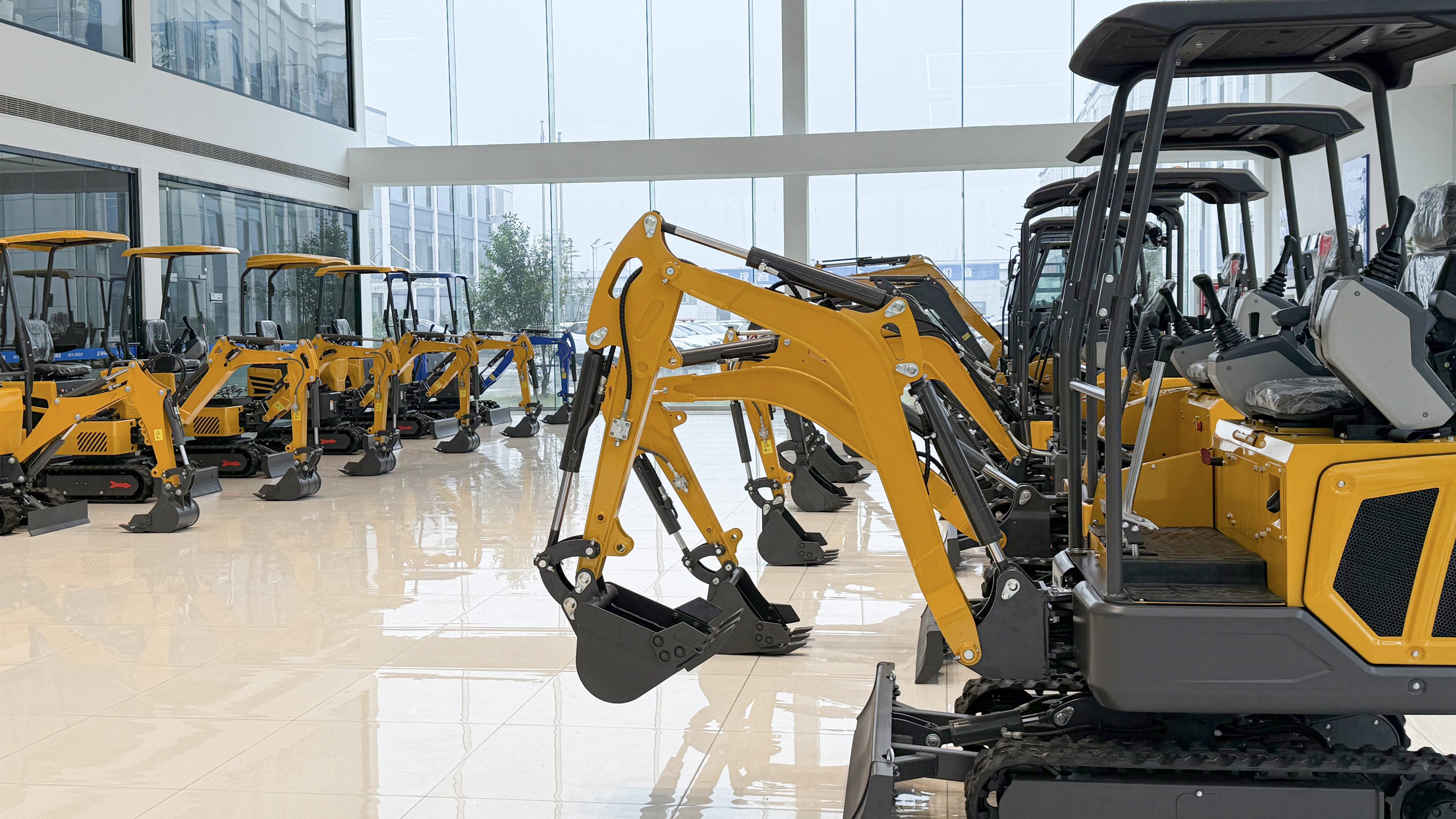 BTEra Large Excavator - Heavy Duty 55 Ton Construction Machine