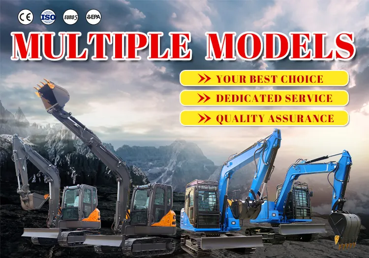 Wheeled Hydraulic Mini Excavator