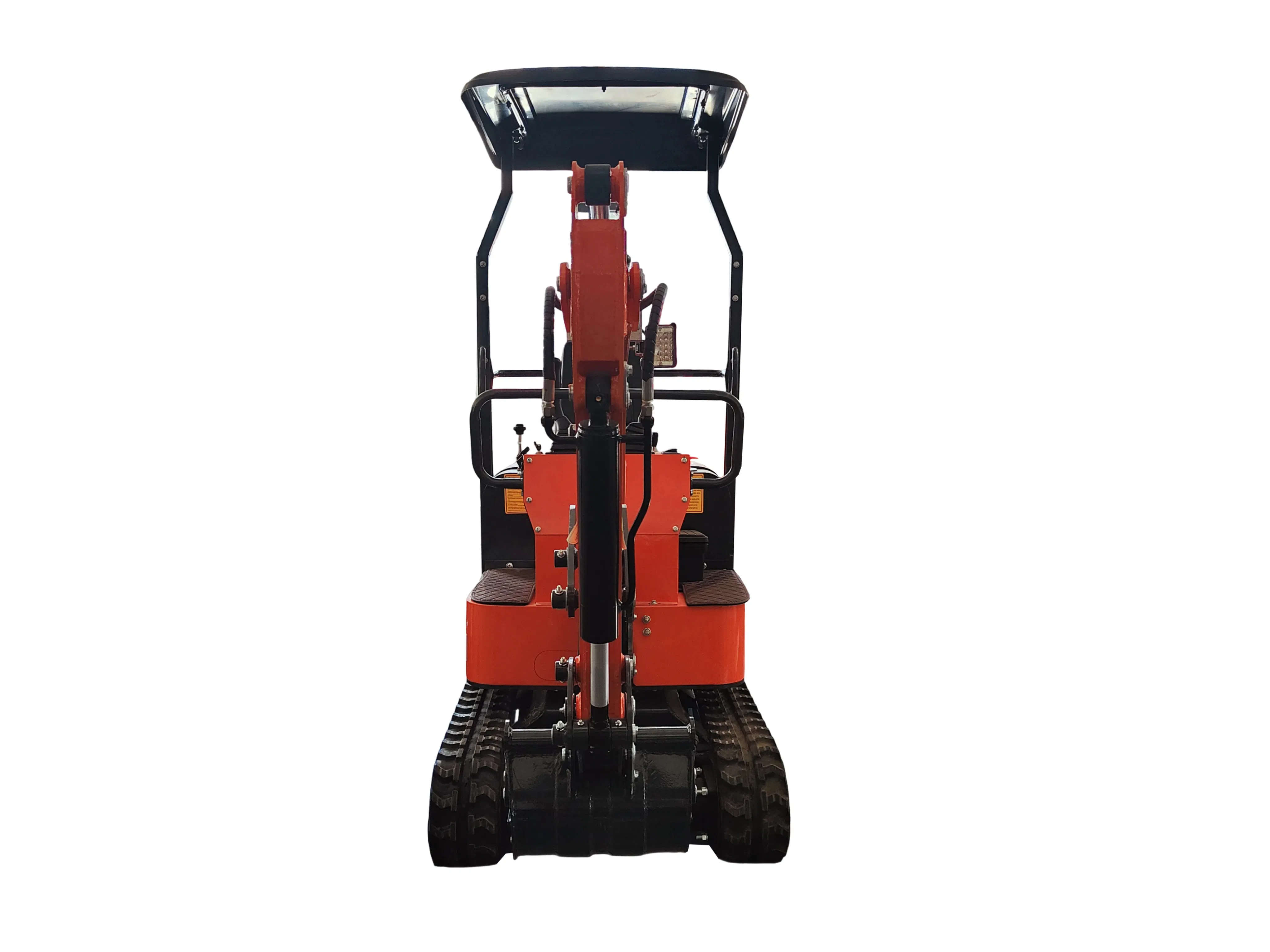 Agt-L12r Full-Hydraulic Compact Wheeled Backhoe Mini Excavator