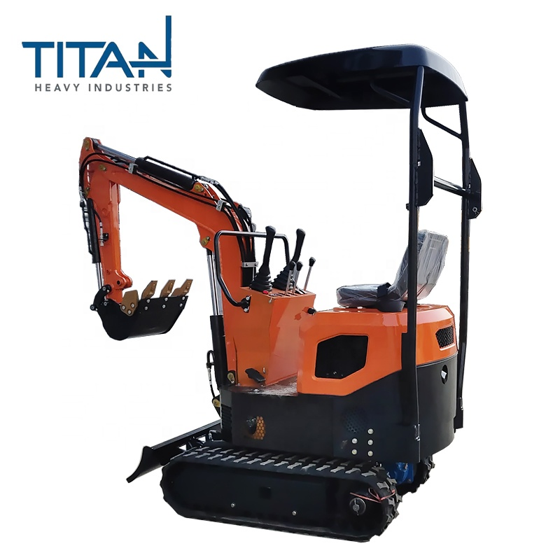 TL10E mini amphibious excavator 950kg in excavating machinery small digger