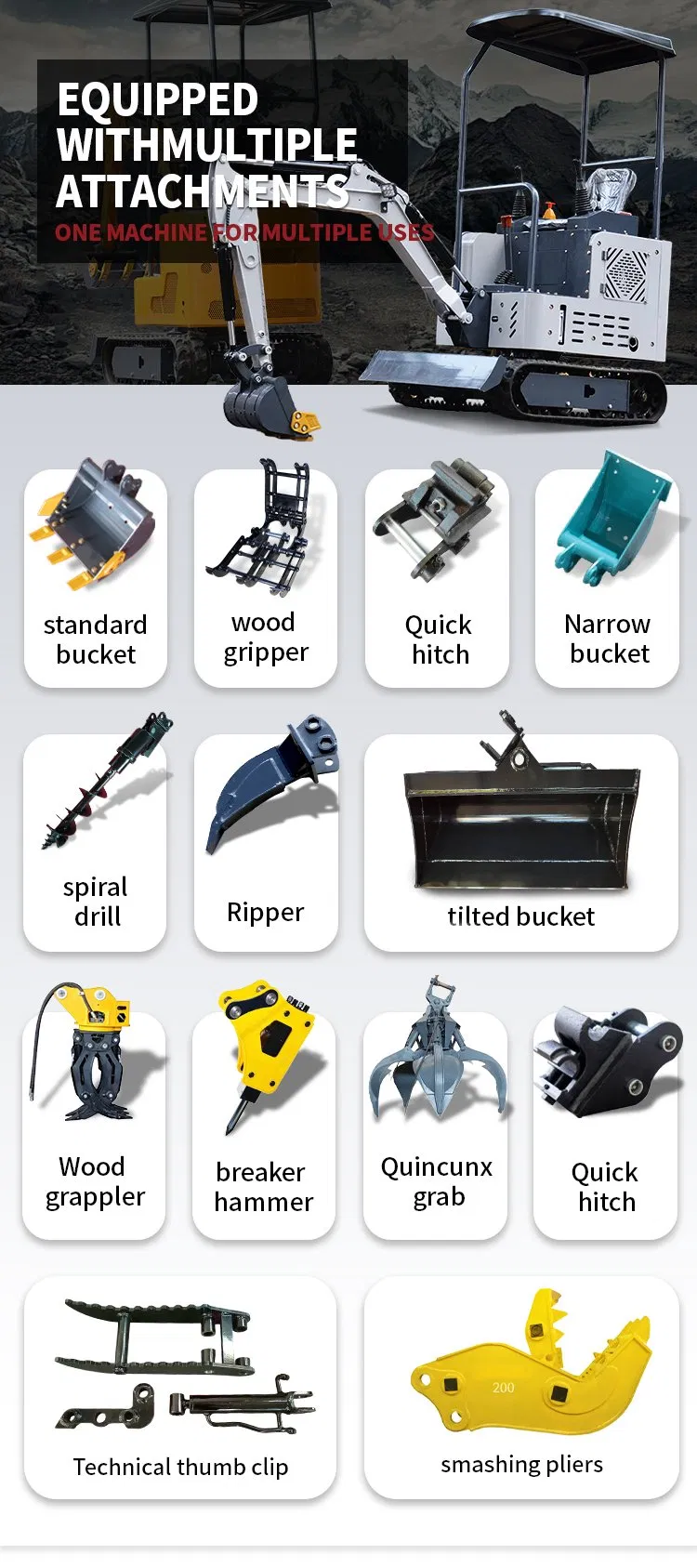 Excavator Attachments