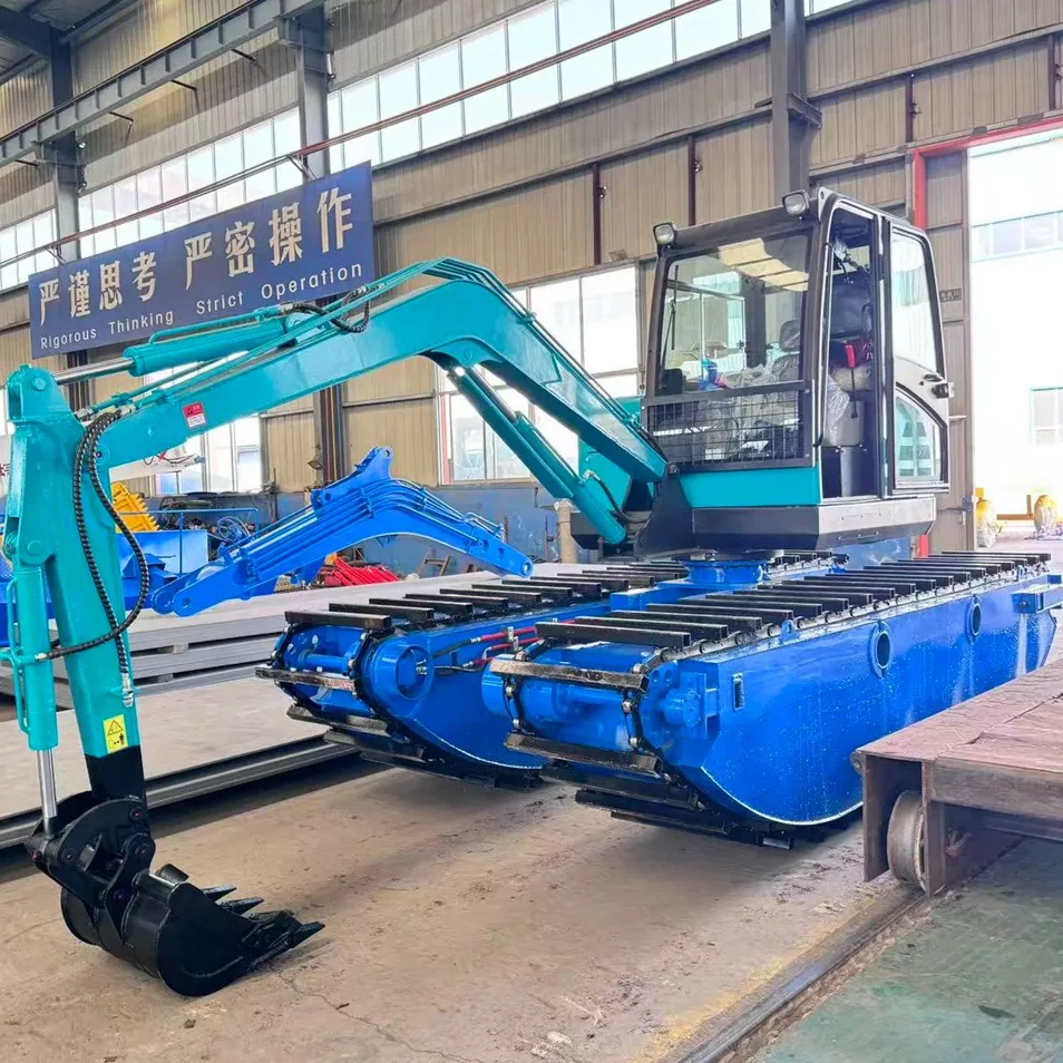 Small Amphibious Excavator