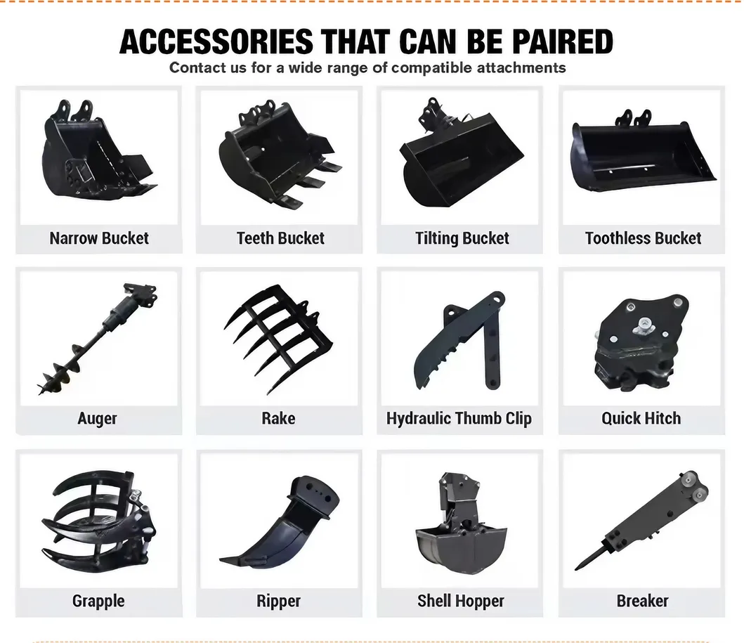 Excavator Accessories 1
