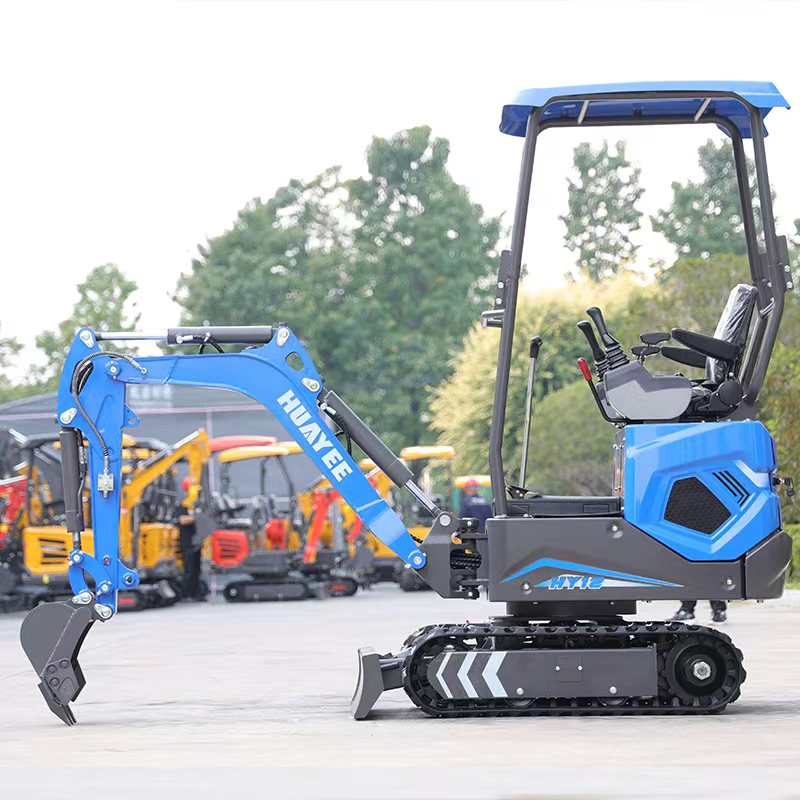 Multifunctional Farm 1.2 Ton Mini Excavators Machine Customize High Efficiency Mini Excavator Hydraulic Small Digger with Thumb