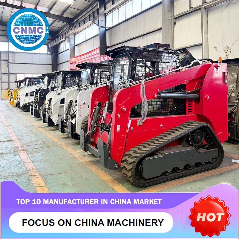 5 Ton 55kw China Mini Wheeled Tracked Crawler Used Remote Control in Australian Warehouse Skid Steer Loader