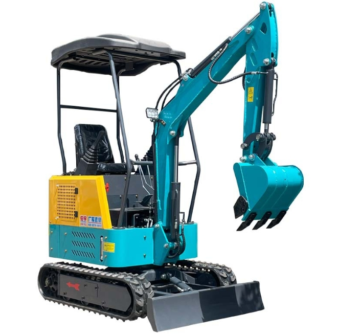 Small Excavator, Multi-Functional Engineering Micro-Excavator, Electric Small Hook