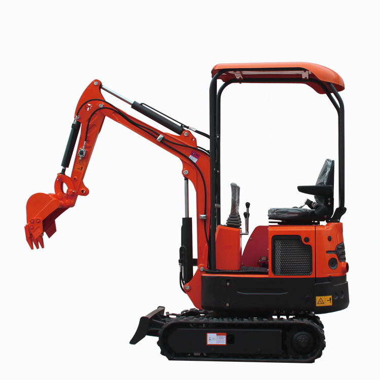 China Mini Excavator 1.2ton Small Digger Ere12 Crawler Excavator with Rubber Track