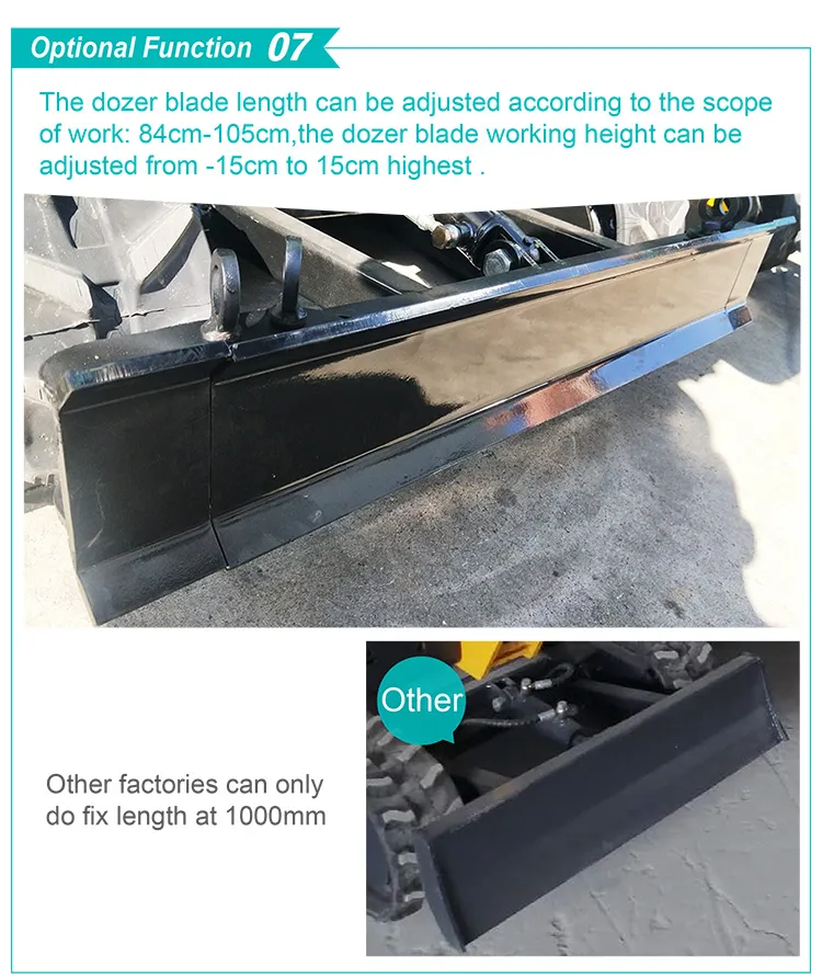 1ton Mini Excavator Detail 10