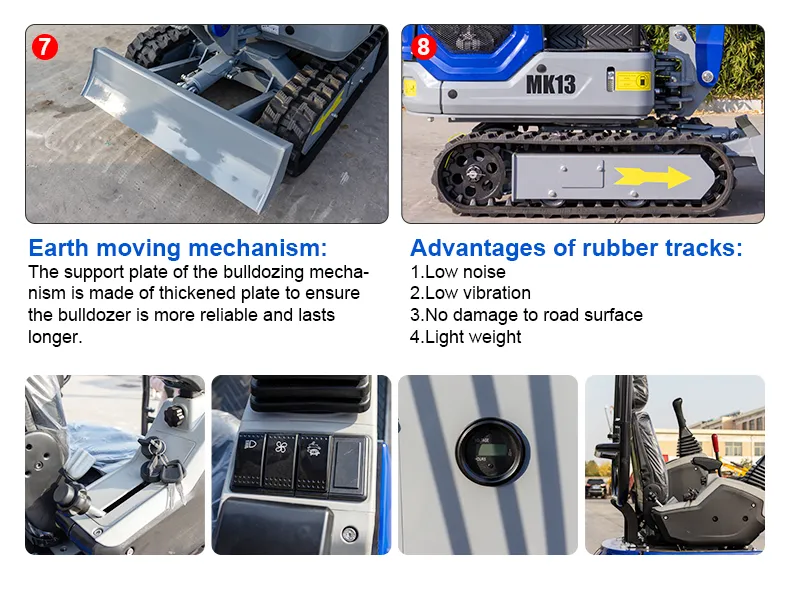 Mini Excavator View 8