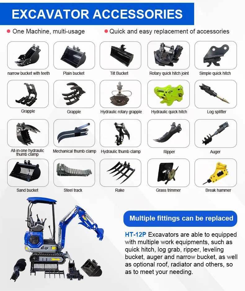 Mini Excavator View 4