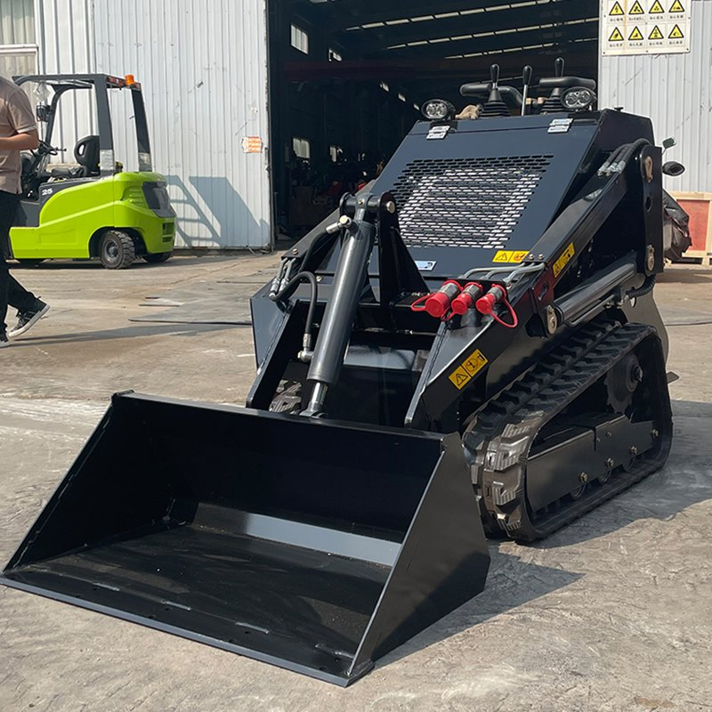Euro5 CE Derette Manufacturer Cheap Price Skidsteer Tracked Mini Crawler Skid Steer Loader
