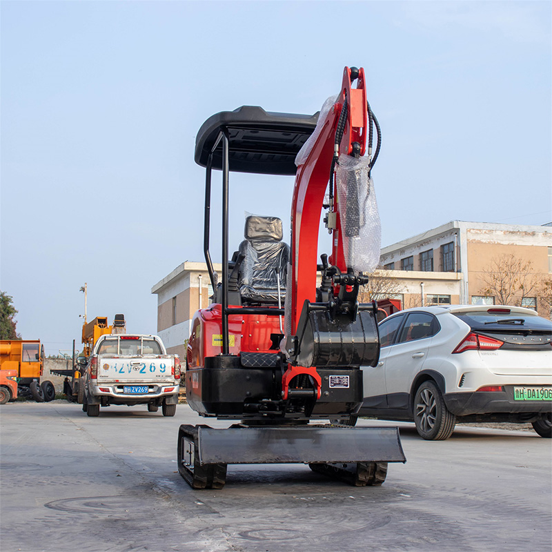 Compact Mini Excavator with Zero Tail Swing for Tight Urban Work