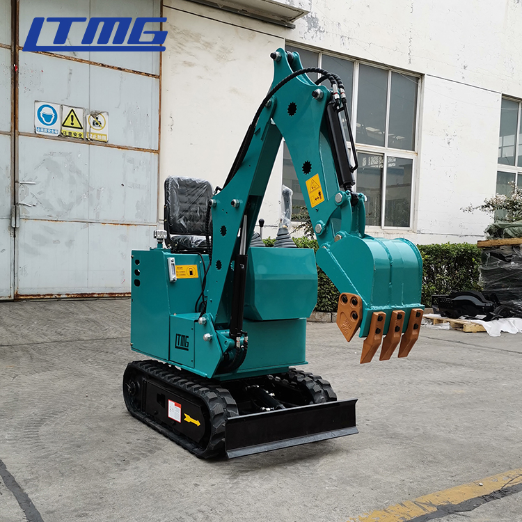 Ltmg Lithium Battery Zero Tail Digger 0.8 Ton 1 Ton 1.5 Ton 1.7 Ton 2 Ton Electric Mini Excavator with Side Swing Cab