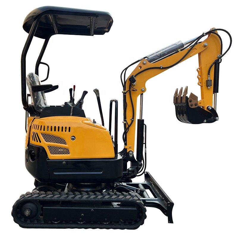 Best Selling High Efficiency 1ton Hydraulic Crawler Type Small Digger CE/EPA Koop Kubota Diesel Engine Mini Excavator