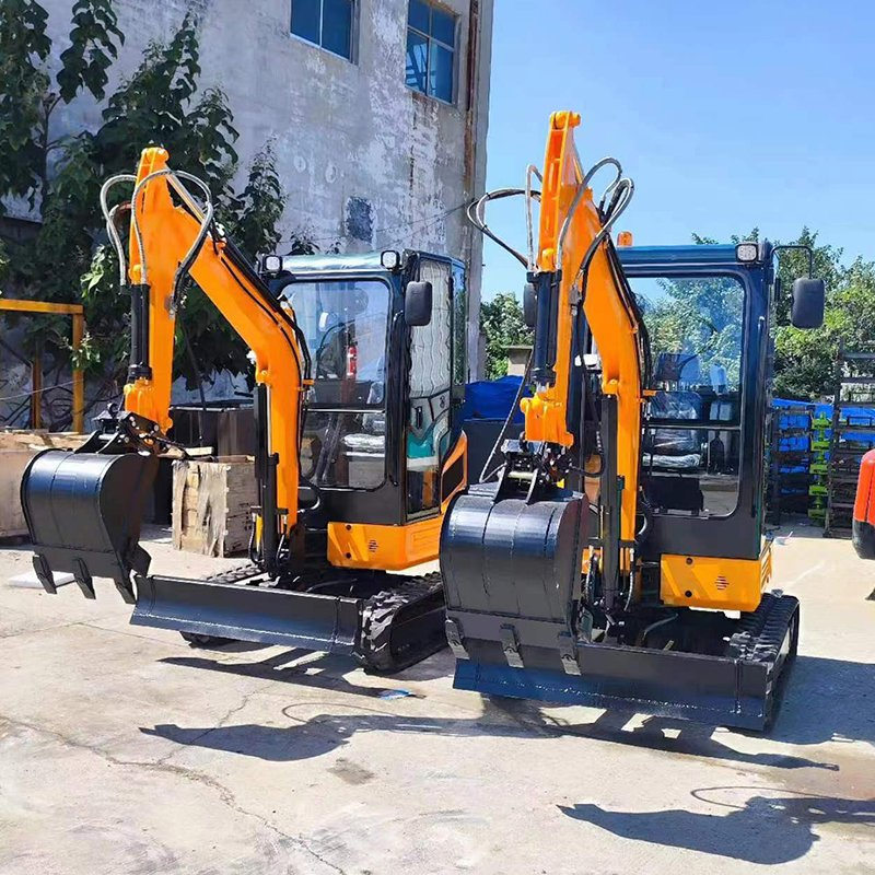 Mini Excavator 2 Ton3ton with Engine/Yanmar Engine/ Swing Boom/Extendable Tracks/Hydraulic Thumb