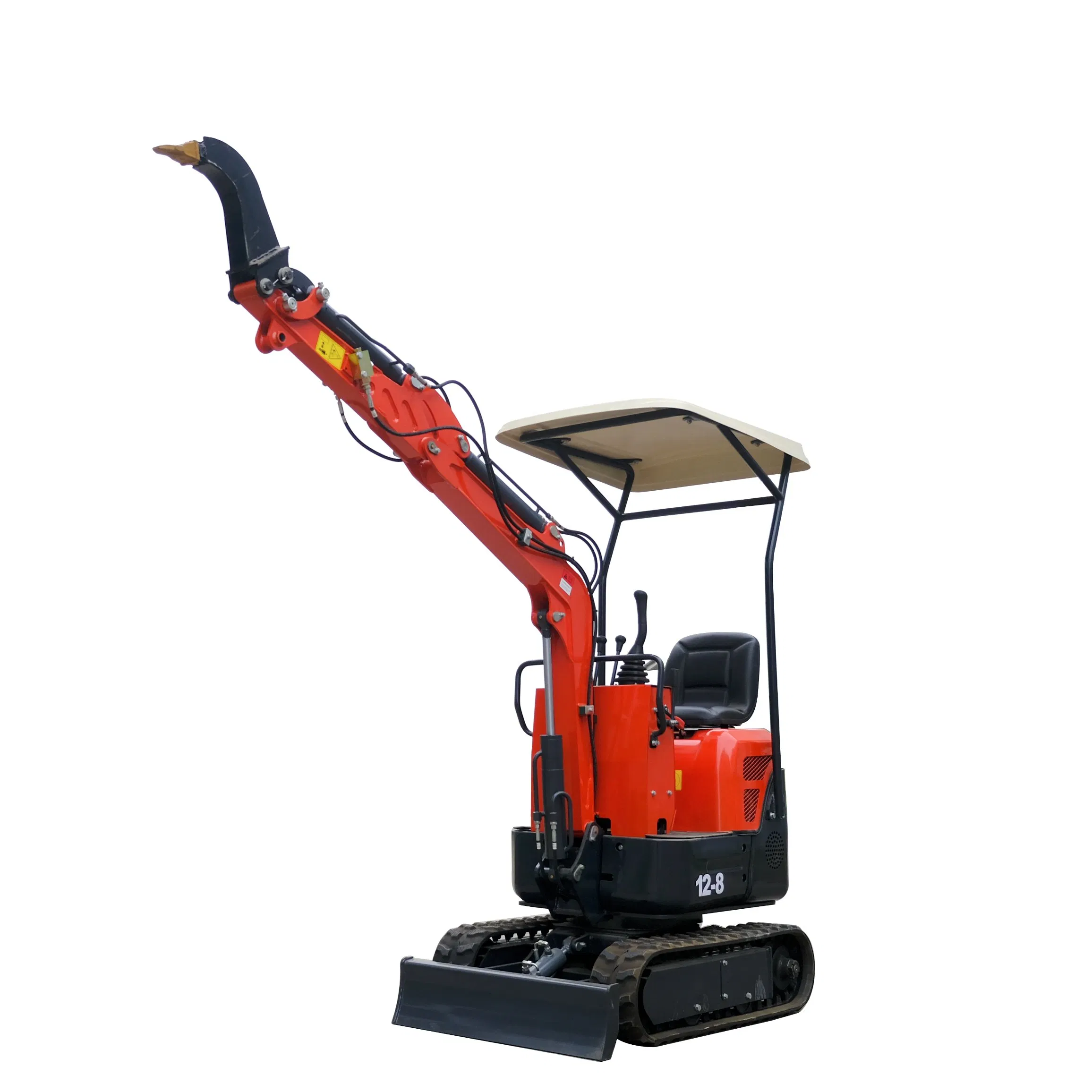 0.8 1.2 1.5 2 Ton Electric Hydraulic Micro Small Crawler 1 Ton Mini Digger Bagger Mini Excavator