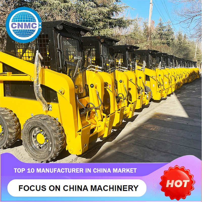 5 Ton 55kw China Mini Wheeled Tracked Crawler Used Remote Control in Australian Warehouse Skid Steer Loader