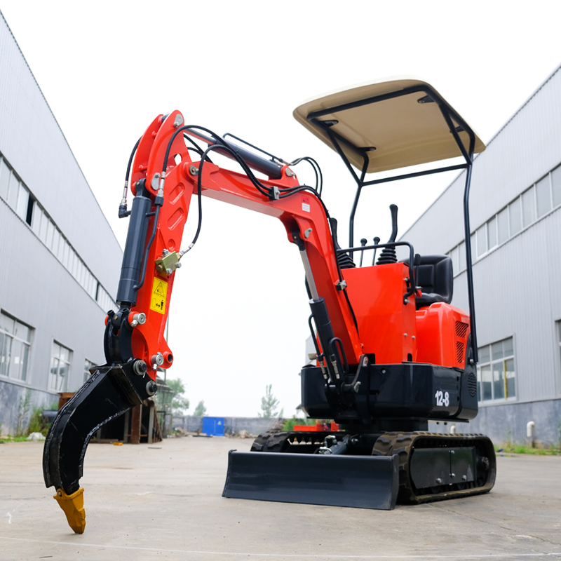 0.8 1.2 1.5 2 Ton Electric Hydraulic Micro Small Crawler 1 Ton Mini Digger Bagger Mini Excavator