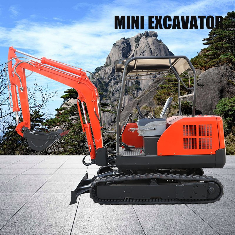 Fast Delivery Electric Micro Mini Grave Digger Mini Excavator 1 Ton 2 Ton 3 Ton