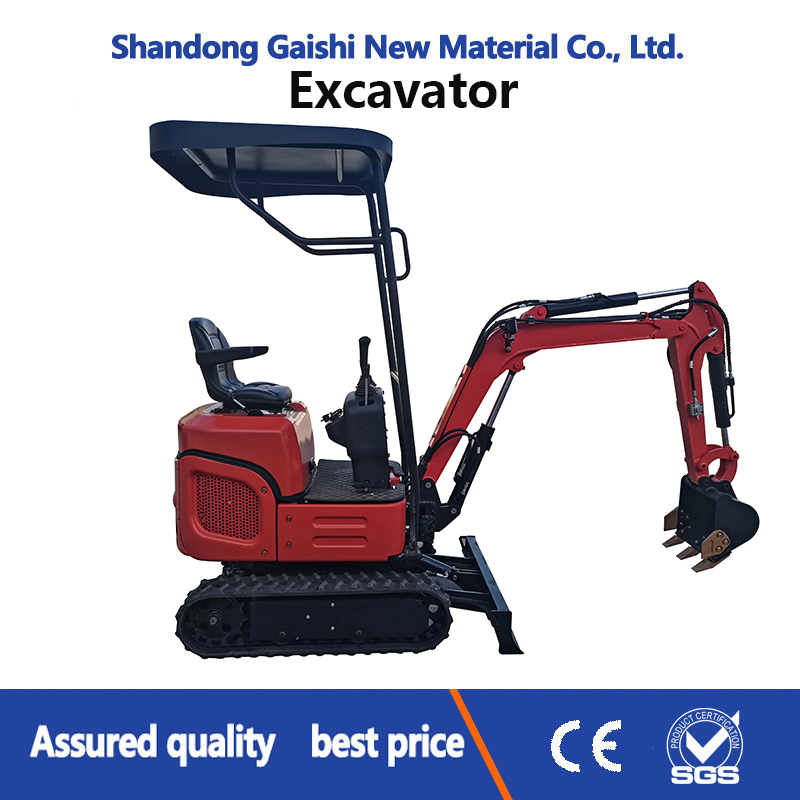 0.8-3ton Closed Cabin Crawler Digger Mini Hydraulic Excavator for Construction Site