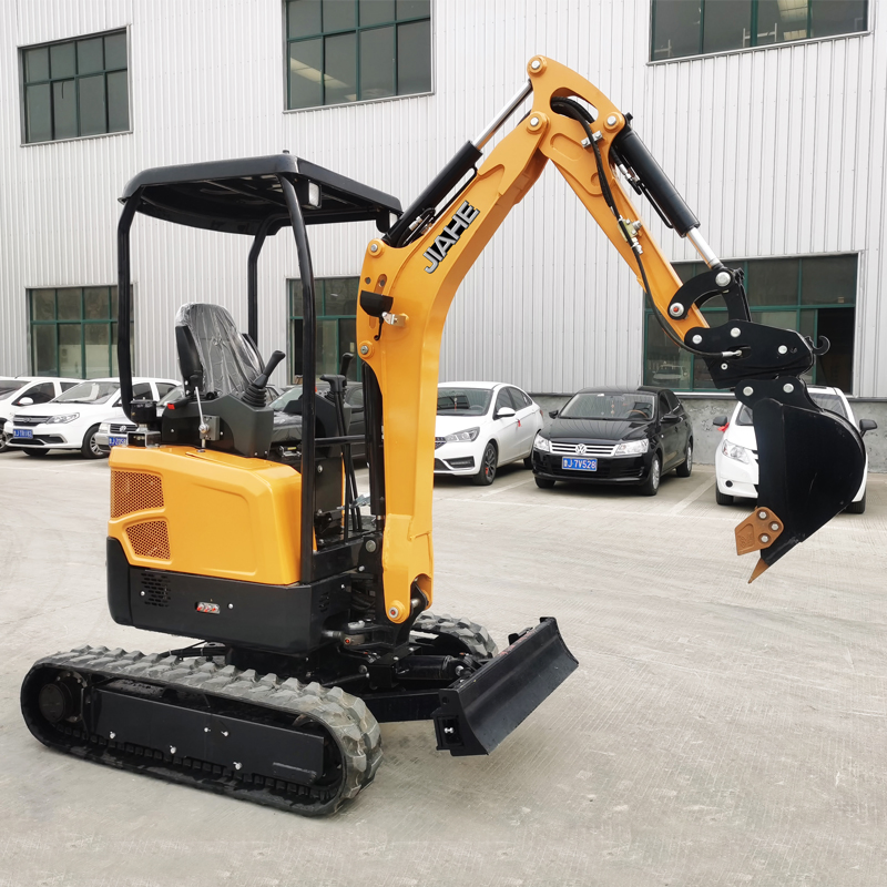 Factory Cheap Price 2ton New Rubber Crawler Track Mini Excavators for Garden Farm Home Use Free Shipping