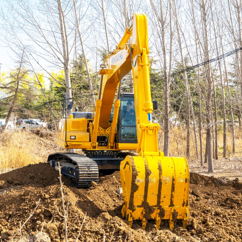 7 Ton to 9 Ton Hydraulic Diesel Engine Long Boom Quick Hitch Mini New Hydraulic Medium Crawler Wheeled Excavator Machine