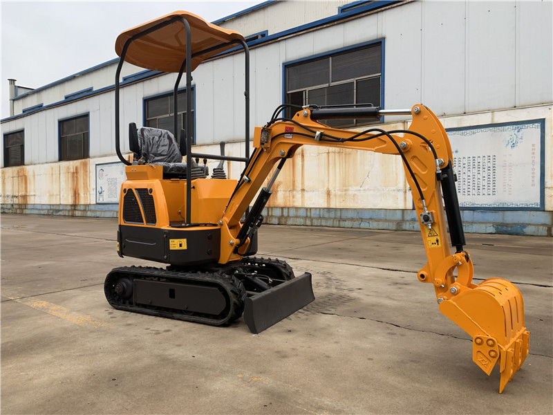 China Mini Excavator 1.2ton Small Digger Ere12 Crawler Excavator with Rubber Track