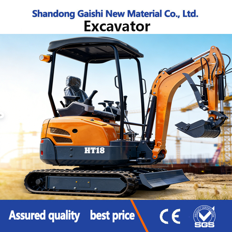 0.8-3ton Closed Cabin Crawler Digger Mini Hydraulic Excavator for Construction Site