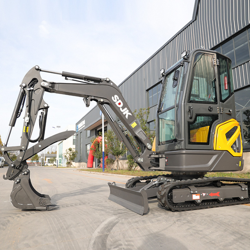 Multifunctional Mini Excavators 1 Tons 1.2 Tons 1.6 Tons 2 Tons 3 Tons Hydraulic Type Closed-Cabin Small Excavators