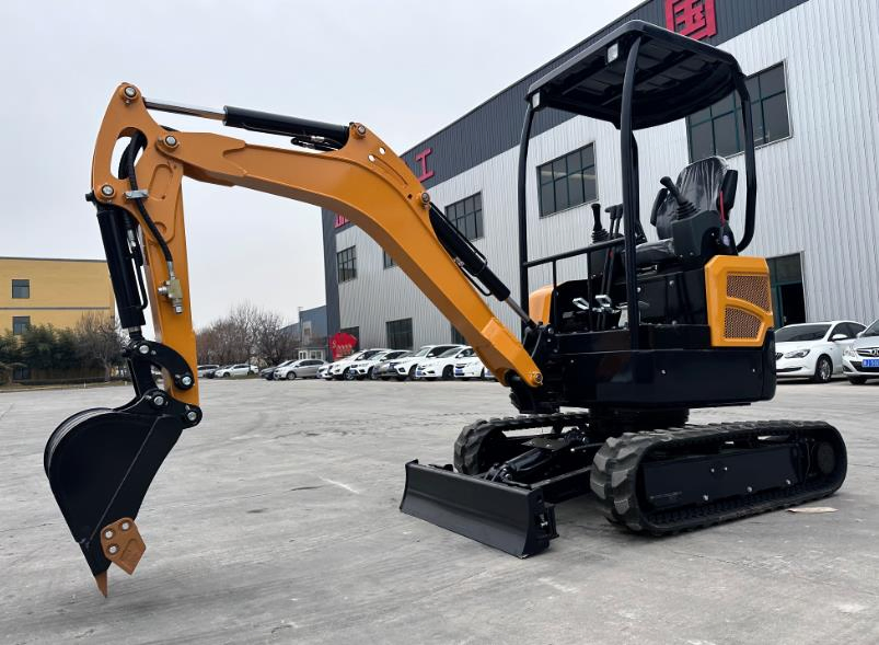 Hx20t Mini Excavator 2 Ton Weight Mini Digger Retractable Track Excavator