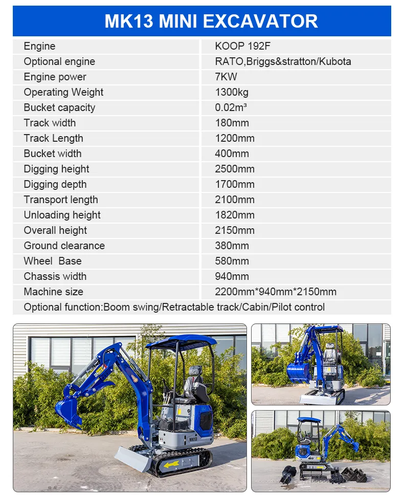 Mini Excavator View 6