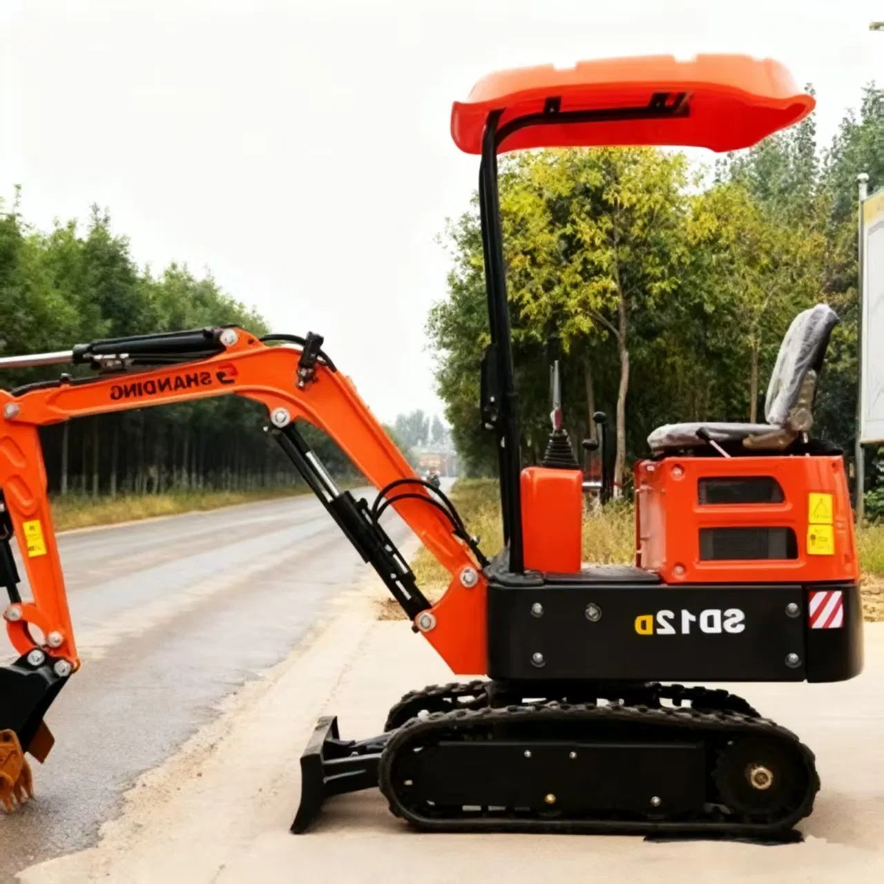 Zero Tail Swing Mini Excavators with Reasonable Prices for Sale Excavator 3.5 Ton 2 Ton Excavator 1ton Excavator