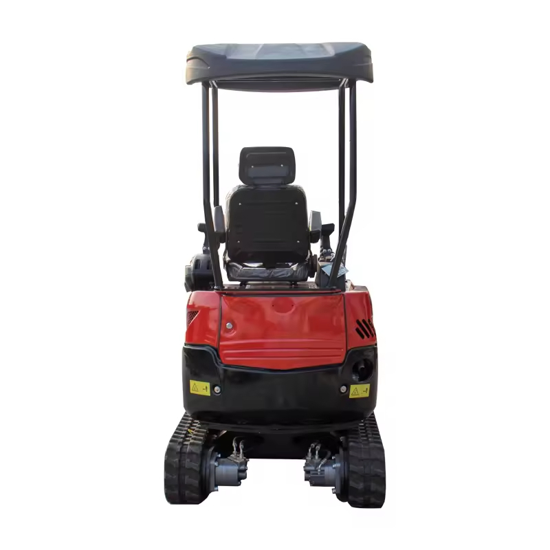 1.8 Ton Hydraulic Excavator Rubber Track Mini Digger for Agriculture