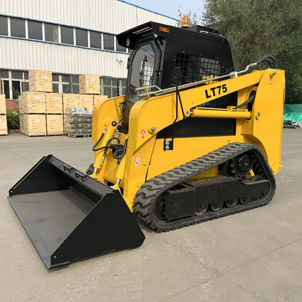 Tracked Skid Steer Loader View 3