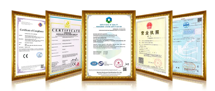 Certificates