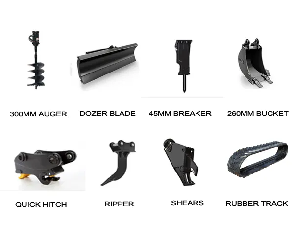 Crawler Excavator Component 1
