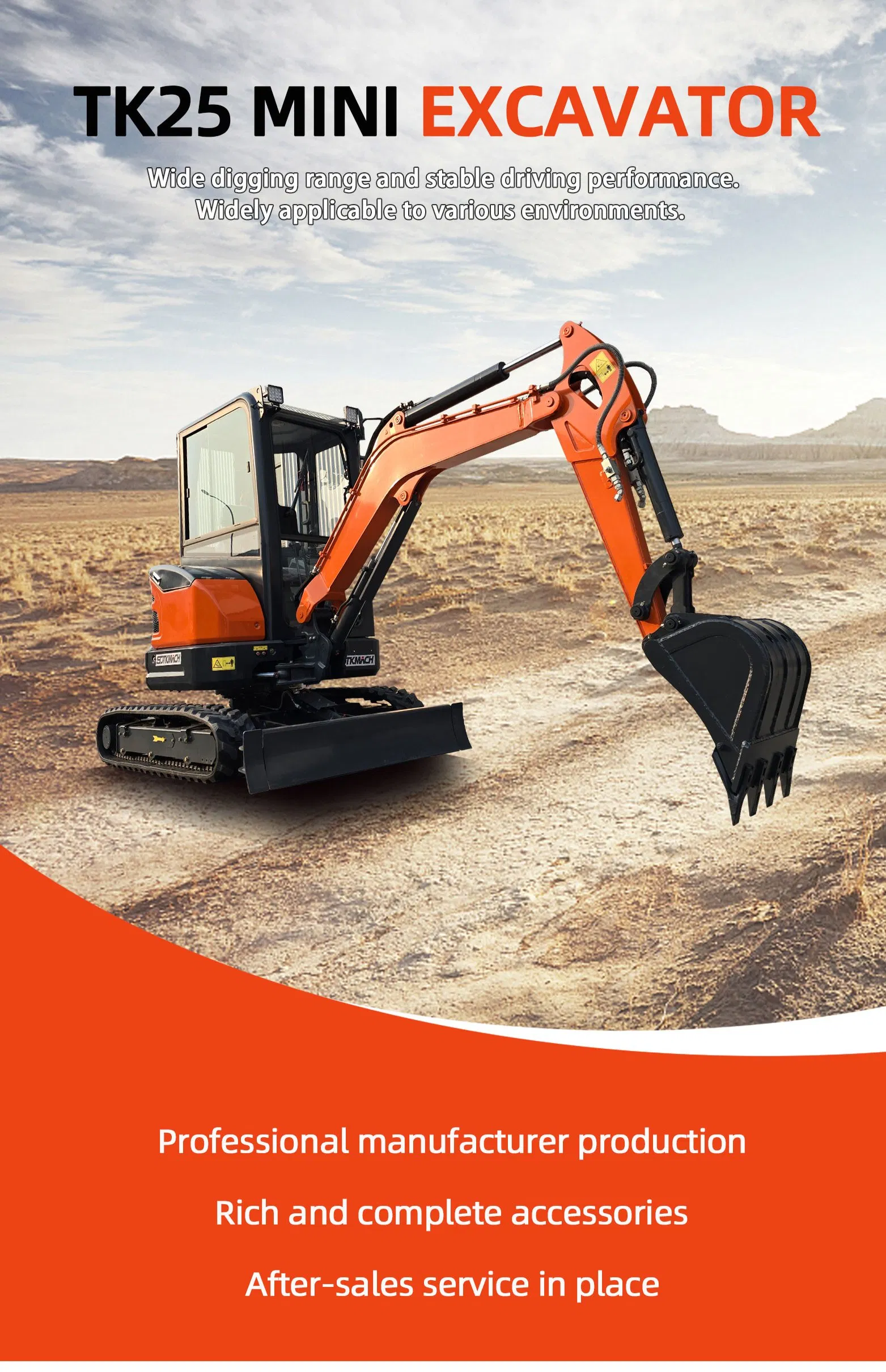 Mini Excavator Features