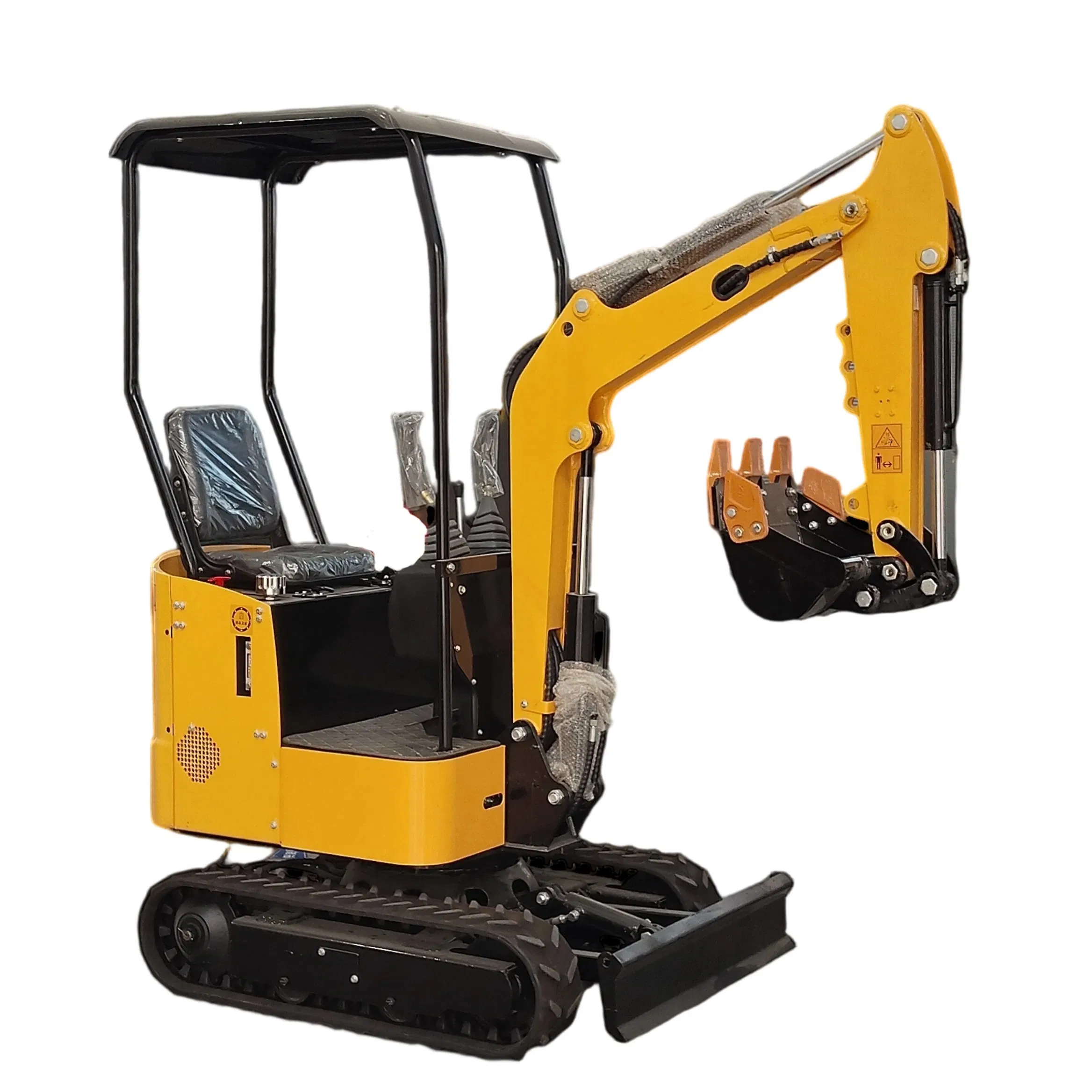 Cross-Country Performance 10, 12 and 15 Household Rural Orchard Engineering Wheeled Crawler Excavators and Mini Excavators