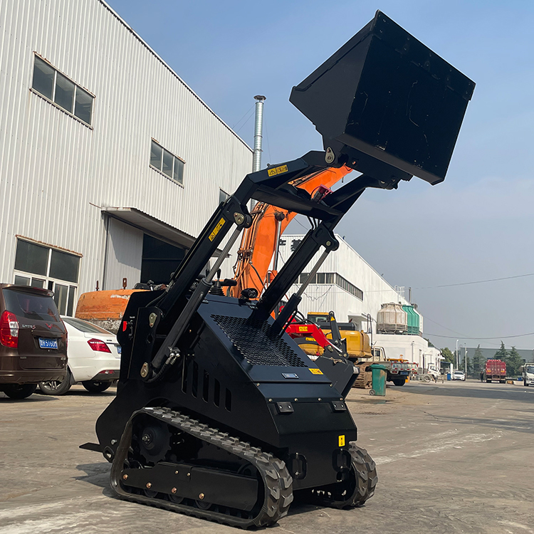 Euro5 CE Derette Manufacturer Cheap Price Skidsteer Tracked Mini Crawler Skid Steer Loader