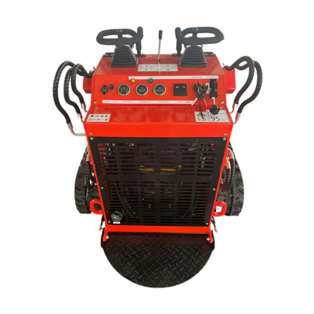 New Skid Steer Loader Rato Engine 1 Ton Hydraulic Crawler Tracked Mini Loader