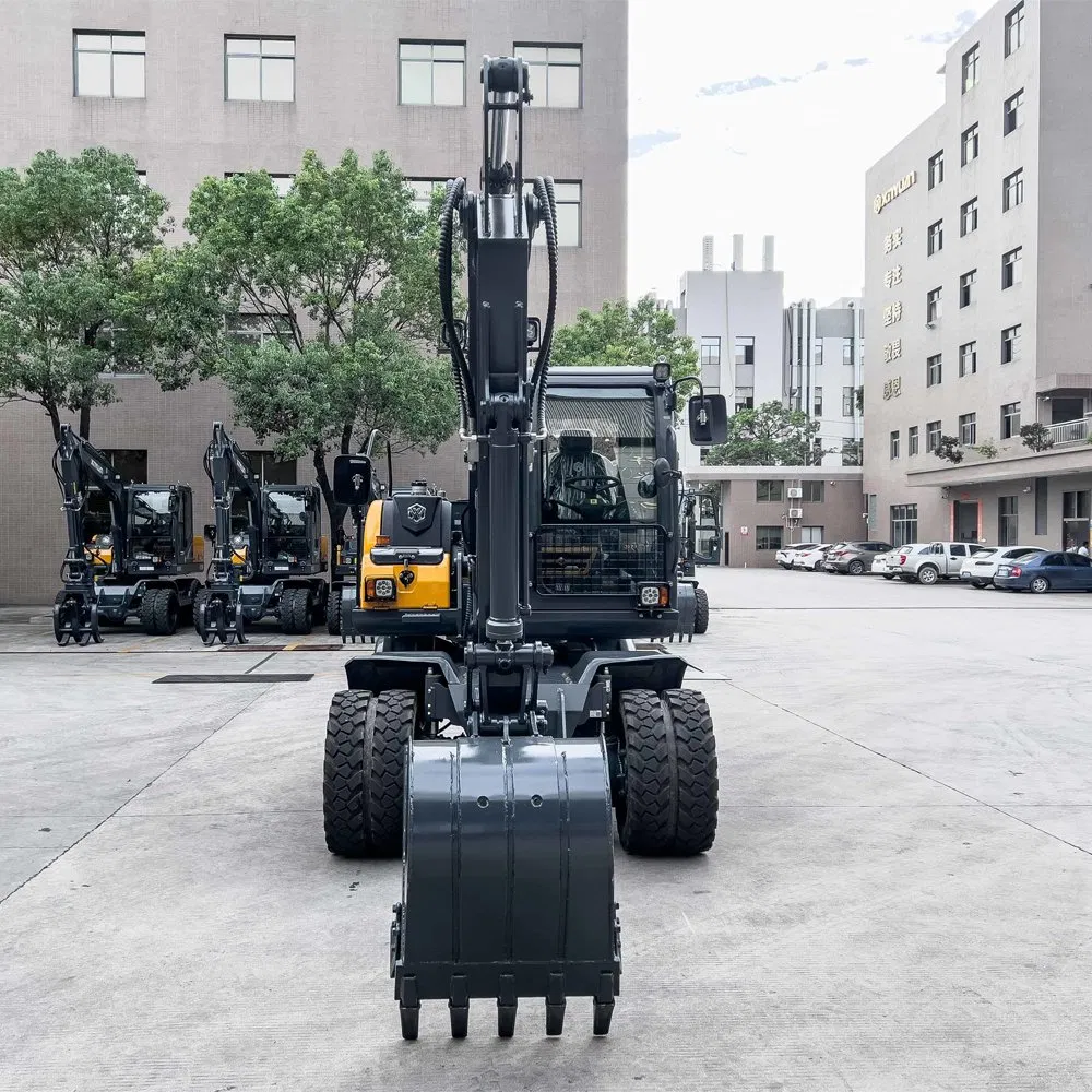 Wheeled Excavator Photo 6