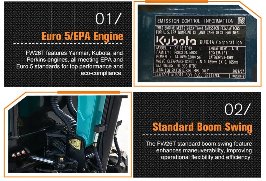 Mini Excavator Detail 1