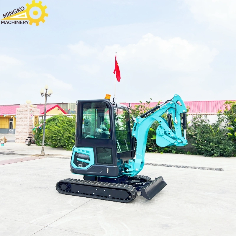 Small Japan Kubota Engine Diesel Mini 1.8ton/2ton Zero Tail Small Excavator with Side Swing