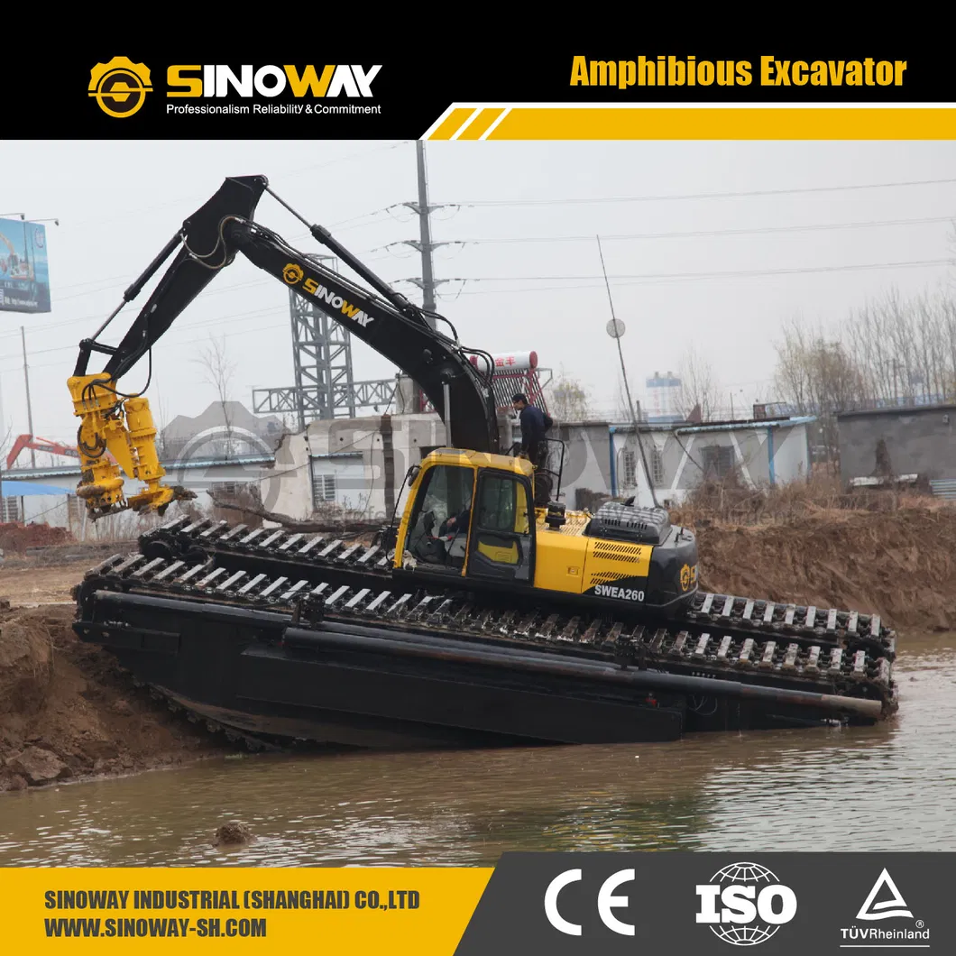 Amphibious Excavator Show