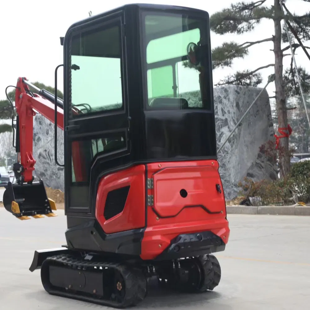 Multi-Functional with Attachments Bucket/Hammer/Auger Mini Excavator
