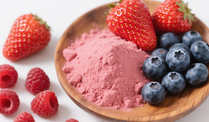 Berry blend powder