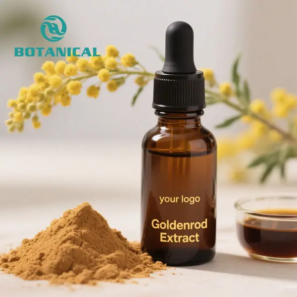 ODM Solidago virgaurea Goldenrod Extract Powder Supplier, Manufacturer