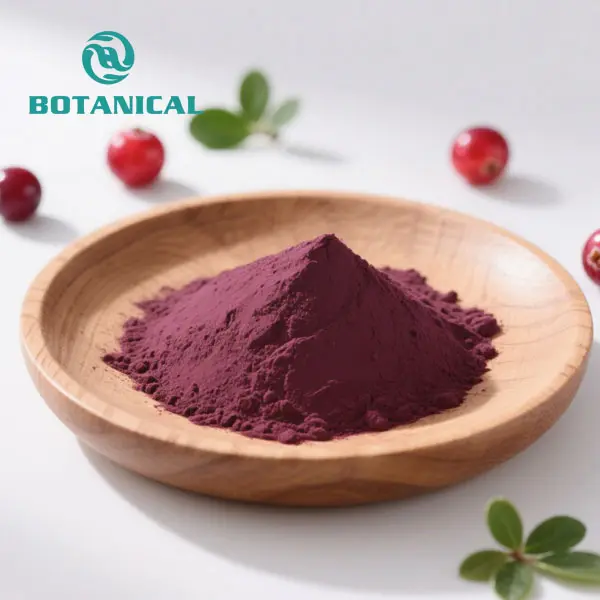 High-Quality Natural Cranberry Fruit Extract Powder Supplier, Factory