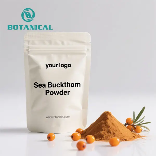 High-Quality Sea Buckthorn Hippophae Rhamnoides Powder Supplier, Manufacturer