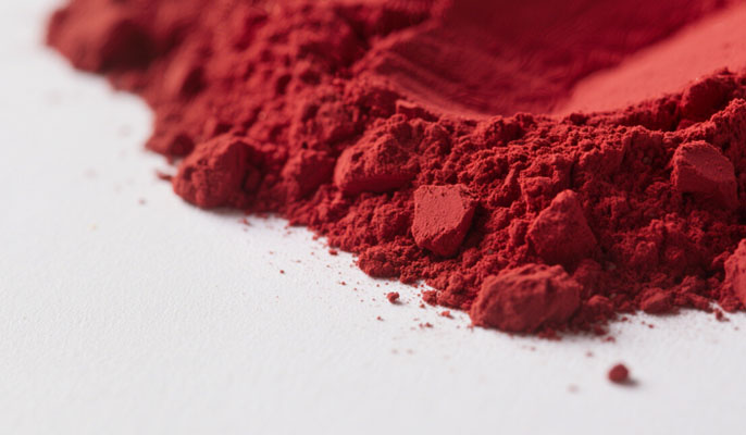 carmine dye powder